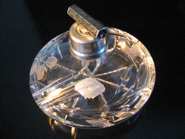 Echt Bleikristall Crystal Hand Cut Perfumery Set Vanity Decor Made In Germany - Designer Unique Finds 