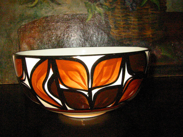 Hawaii Lei Ceramic Bowl Hand Crafted Signed Decorated Glazed - Designer Unique Finds 
 - 2