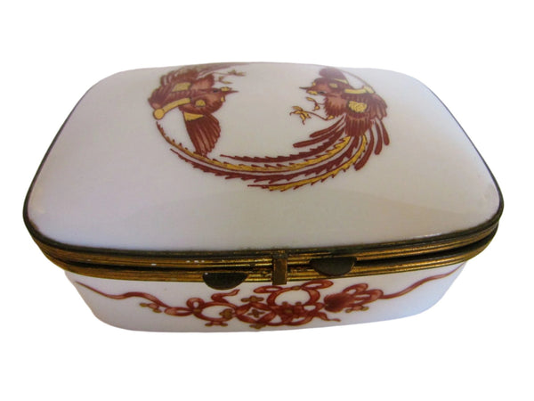 Decore A La Main Chantilly French Porcelain Box