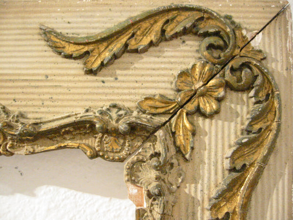 Baroque Style Ornamental Floral Gilt Textured Frame - Designer Unique Finds 