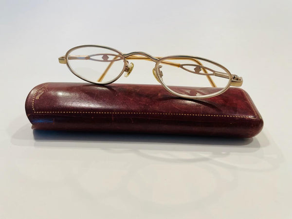 Magnivision Golden Wire Mid Century Modern Eyewear