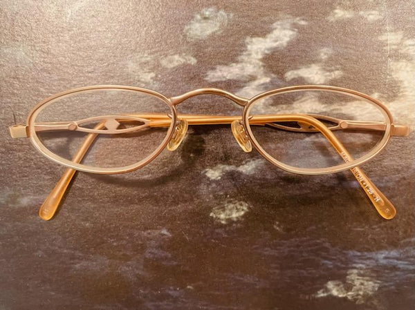 Magnivision Golden Wire Mid Century Modern Eyewear