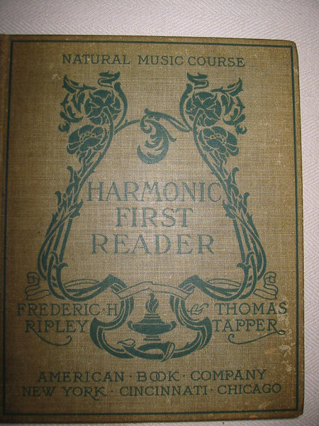 Fredrick H Ripley Harmonic Reader Music Note Books Four Volumes - Designer Unique Finds 