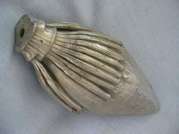 Modernist Mid Century Silver Metal Decorative Object - Designer Unique Finds 