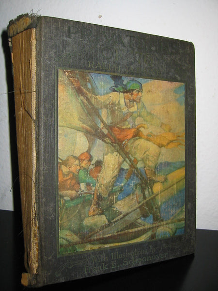 Frank E Schoonover Privateers Of 76 American Ralph D Paine Illustrated Book