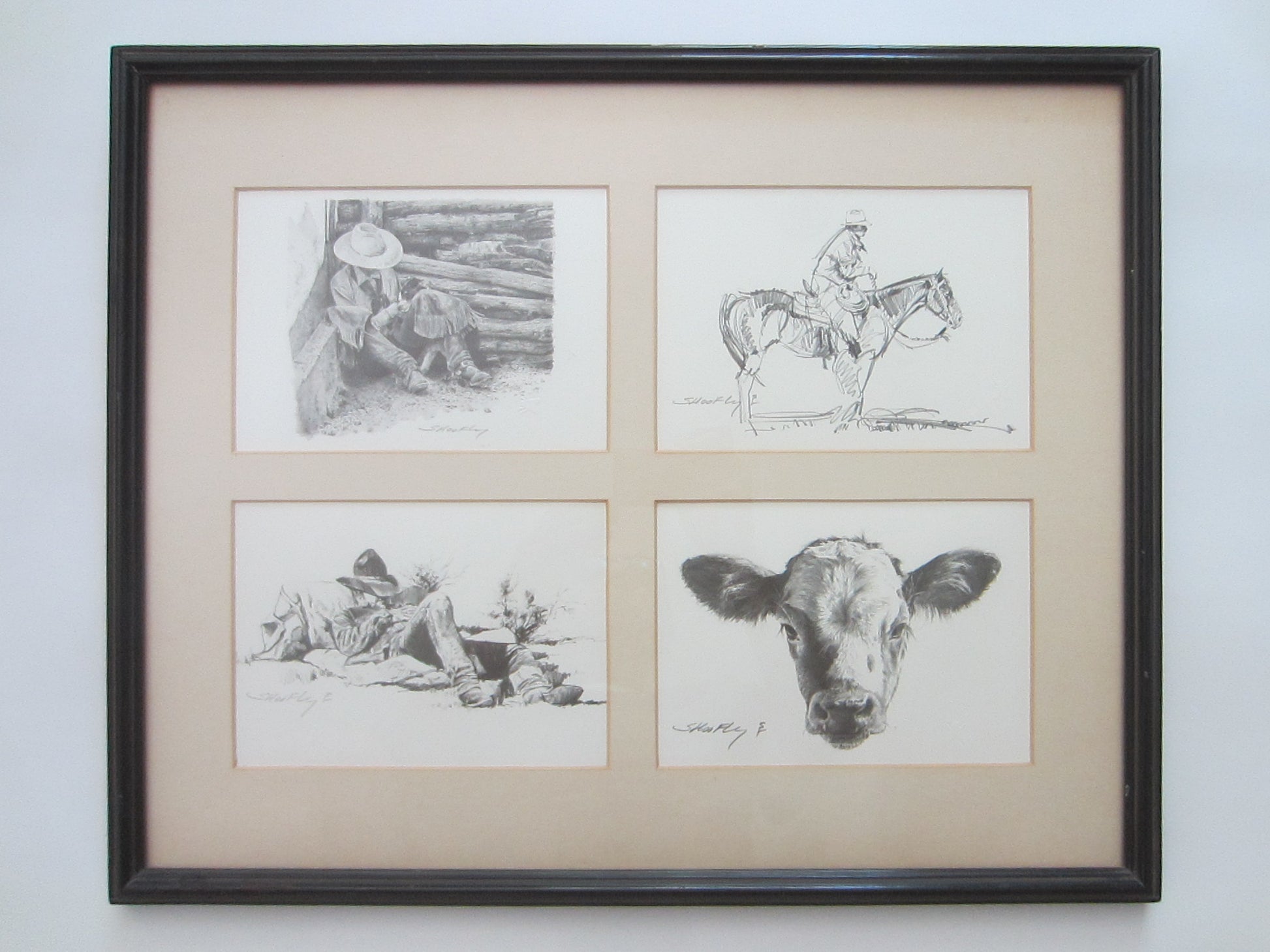 Robert Shoofly Shuflet Animated Western Arts Signed Sealed Illustrations