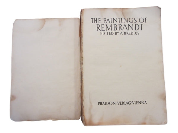 The Paintings of Rembrandt Edited by A Bredius Illustrated Book Printed in Austria