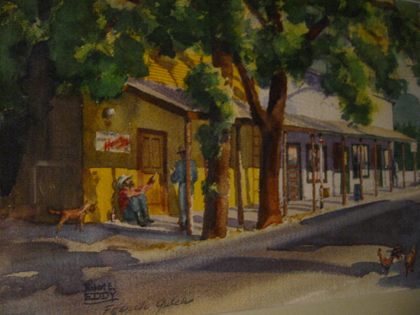 Robert E Eddy French Gulch Watercolor California Artist - Designer Unique Finds 
 - 3