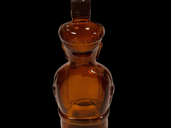 Heritage Edition Brown Glass Figurative Vintage Bottle