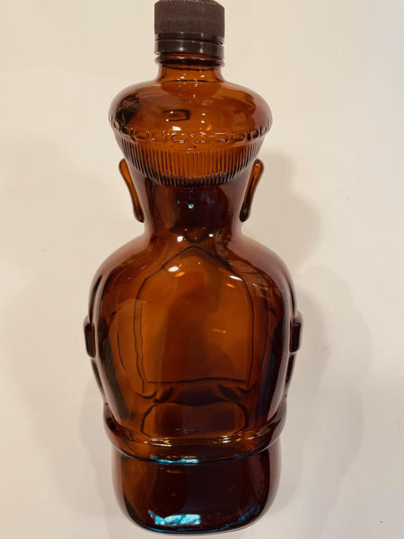 Heritage Edition Brown Glass Figurative Vintage Bottle