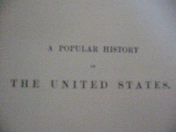 Bryants Popular History of The United States 4 Volumes Books Leather Binding - Designer Unique Finds 
 - 5