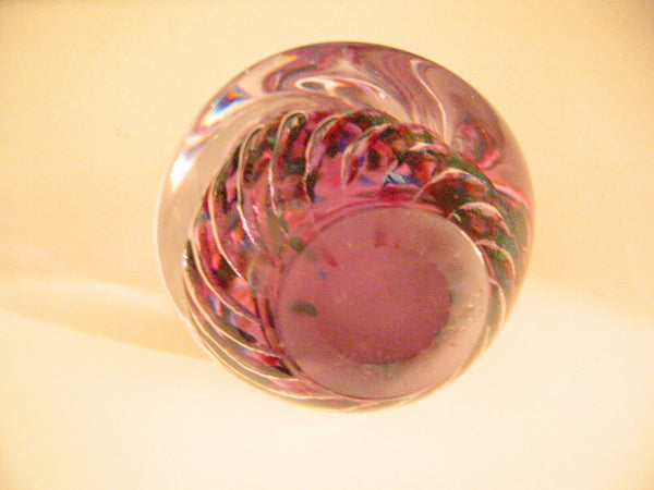 Murano Rainbow Paperweight And Night Light - Designer Unique Finds 