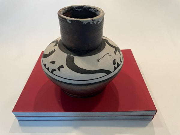 Dragon Pot Santa Clara Pueblo Signed Monogrammed Numbered