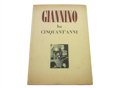 Giannino Ha Cinquant Anni Illustrated Italian LE Historic Restaurant Book - Designer Unique Finds 
 - 1
