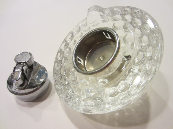 Modern Glass Table Lighter By JJJ Koei Unicon Japan - Designer Unique Finds 