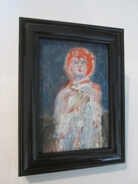Roky Roka Oil Base Impressionist Surrealism Portrait Painting