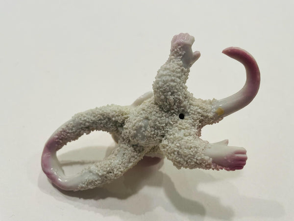 Baby Monkey Mid Century Hand Decorated Texturized Figurine