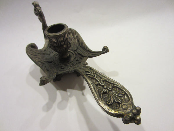 Fantasy Bird Brass Footed Candle Holder Made In Italy - Designer Unique Finds 
 - 5