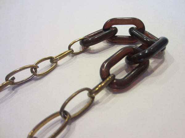 Mid Century Modern Chain Necklace