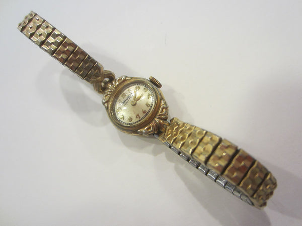 Gruen Guildet Veri Thin Vintage Watch Spiedel Flex Band