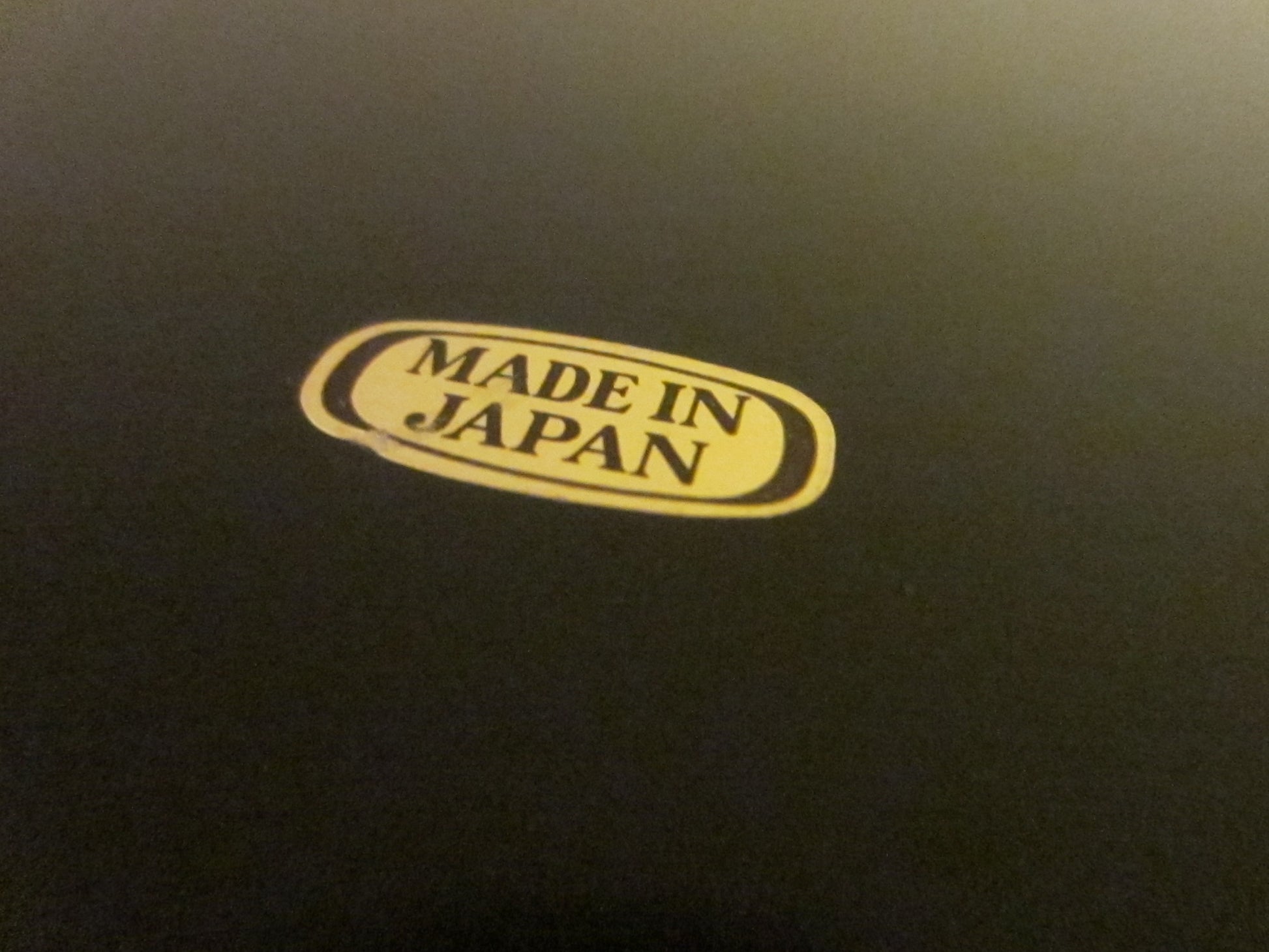 Black Tray Set Red Boarder Hand Painted Flowers Made in Japan - Designer Unique Finds 