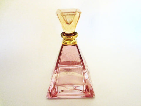 Apothecary Pink Glass Decanter Perfume Bottle Made In Italy Geometric Design - Designer Unique Finds 
 - 3