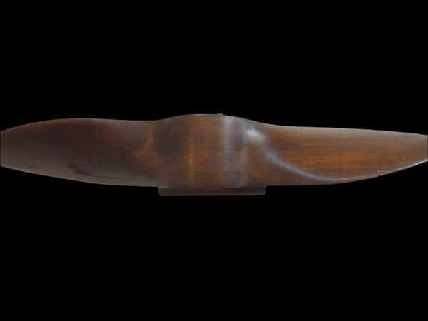 Art Deco Telechron Propeller Plug In Mahogany Decorative Clock