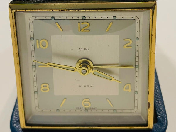 West Germany Cliff Folding Alarm Desk Clock