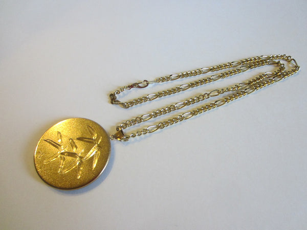 Amita Japan Damascene Pendant Chain Necklace