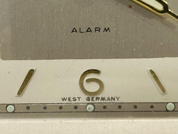 West Germany Cliff Folding Alarm Desk Clock