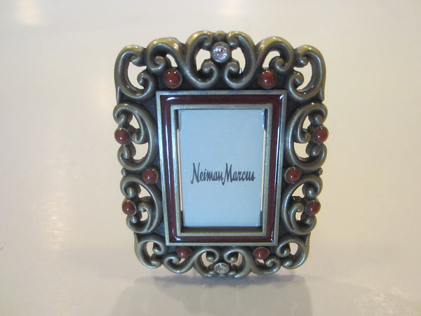 Jay Strongwater Miniature Jeweled Tone Picture Frames Exclusive For Neiman Marcus