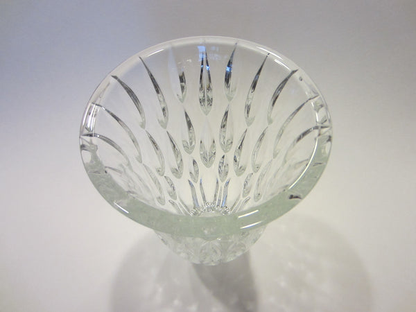 Marquis By Waterford Modern Clear Hand Cut Rain Drops Crystal Vase