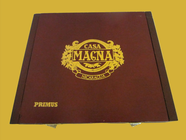 Casa Magna Red Wood Hinged Decorative Box