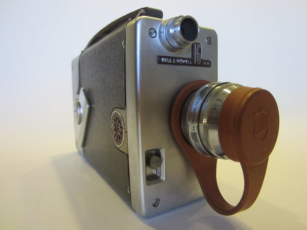 Bell Howell Magazine Camera Mid Century 16 MM Taylor Chicago USA - Designer Unique Finds 