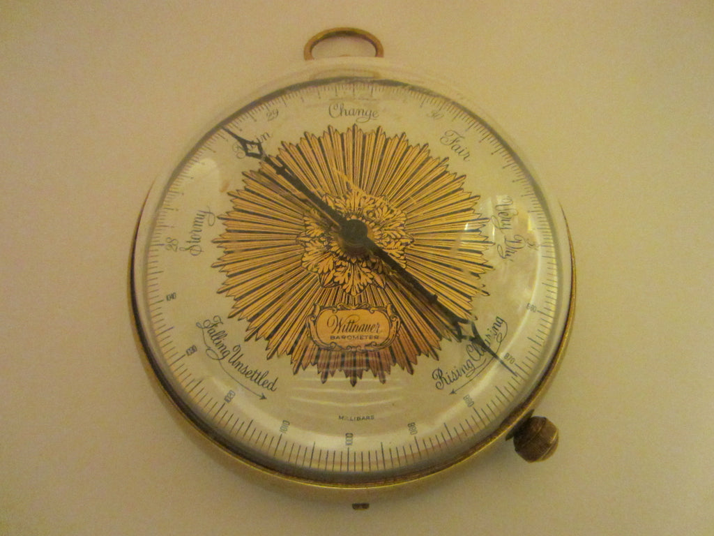 Wittnauer Barometer Weather Station Nautical Wall Decor - Designer Unique Finds 
 - 1