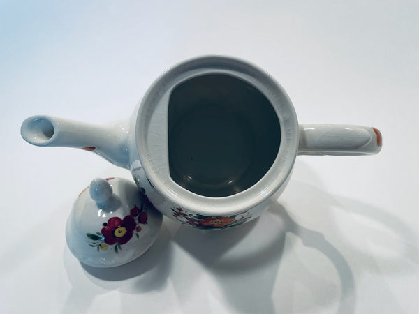 England Arthur Wood Spode Italian Design Floral Porcelain Teapot