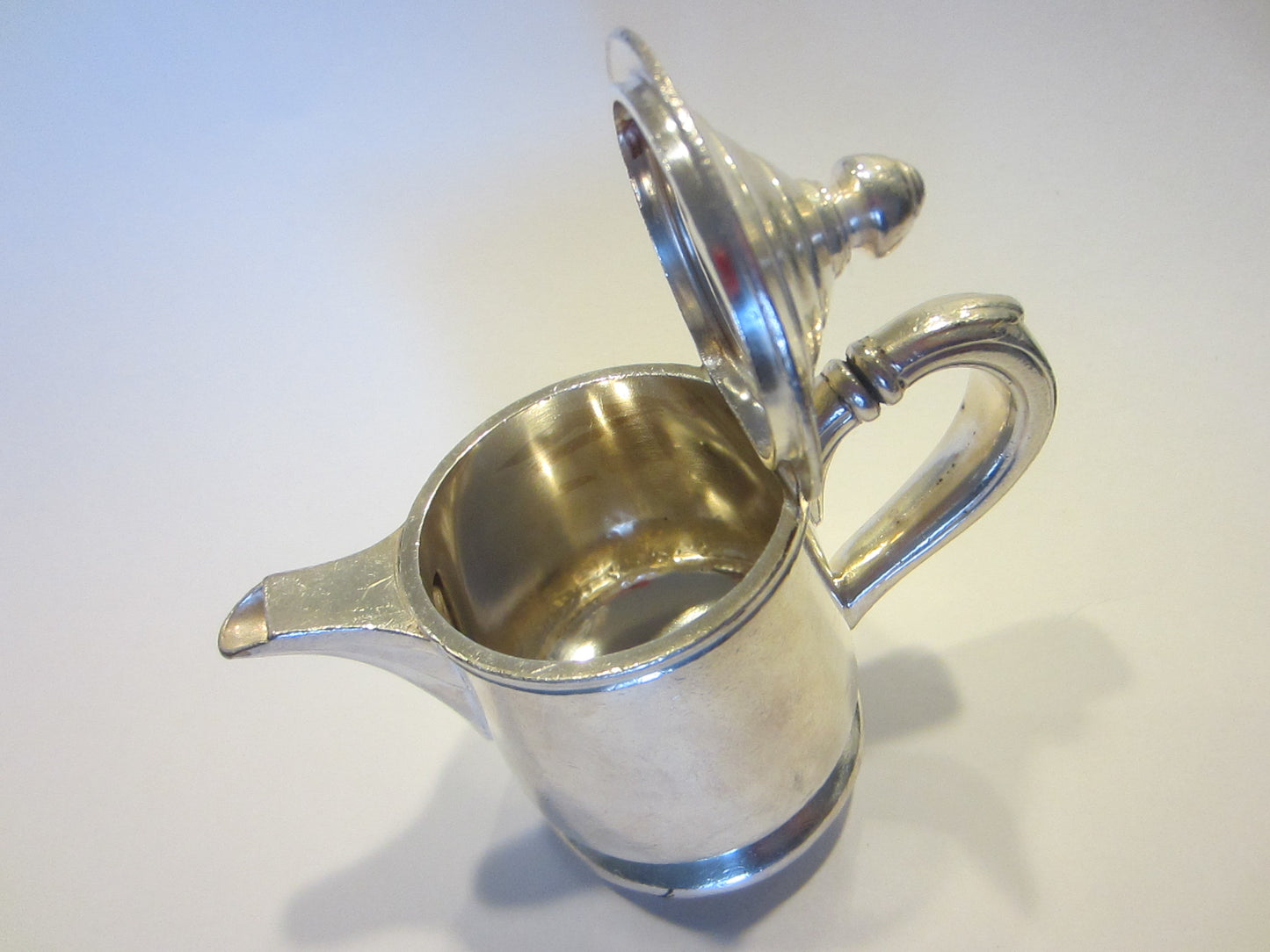 Reed Barton Silver Soldered Hotel Teapot Marked Numbered