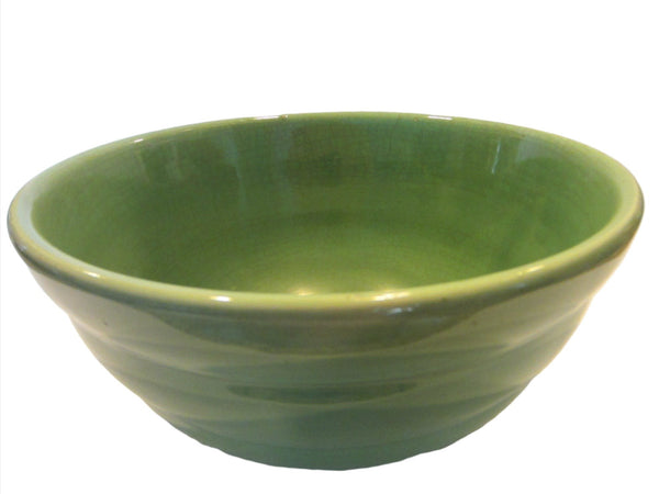 Bauer Green Mixing Bowl Ring Ware Pottery USA 12 - Designer Unique Finds 
 - 1