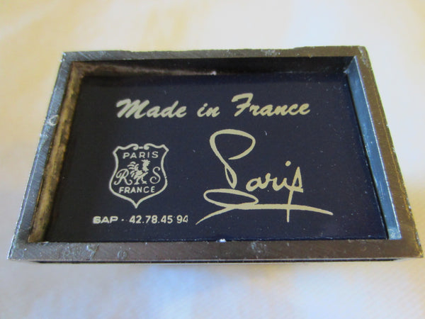 Paris Arc de Triomphe Miniature Souvenir Inscribed Made In France - Designer Unique Finds 
 - 4