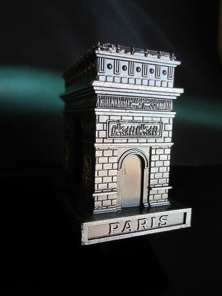 Paris Arc de Triomphe Miniature Souvenir Inscribed Made In France - Designer Unique Finds 
 - 6