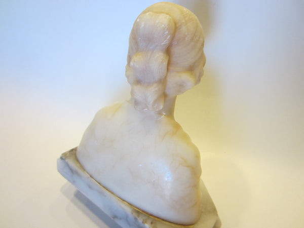 Pheasant Girl Hand Carved Marble Bust