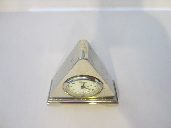 Eikone Classic Quartz Miniature Pyramid Style Quartz Clock - Designer Unique Finds 
 - 1