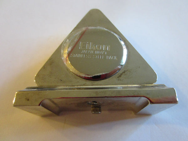 Eikone Classic Quartz Miniature Pyramid Style Quartz Clock - Designer Unique Finds 
 - 4