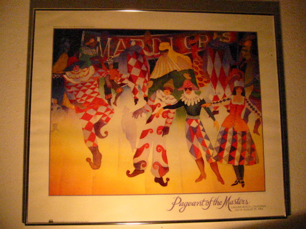 Gloria Parry Walter Pageant Of The Masters Mardi Gras Exhibition Signed Print  - Designer Unique Finds 
