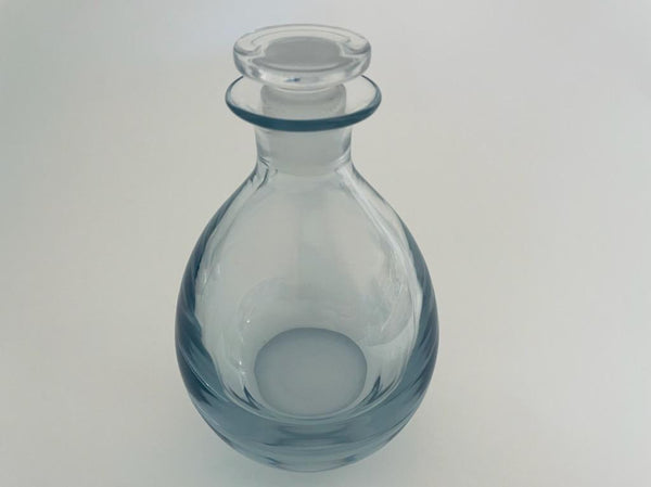 Strombergshyttan Modern Glass Decanter Marked Numbered