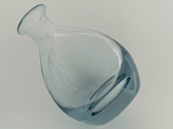 Strombergshyttan Modern Glass Decanter Marked Numbered
