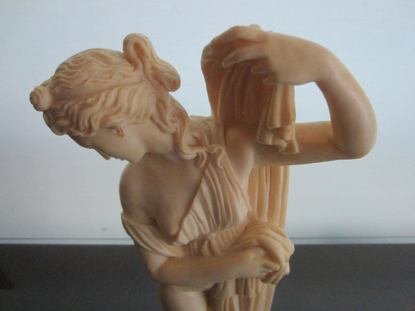 Classic Figure Sculptor A Santini Made In Italy Aphrodite Statue