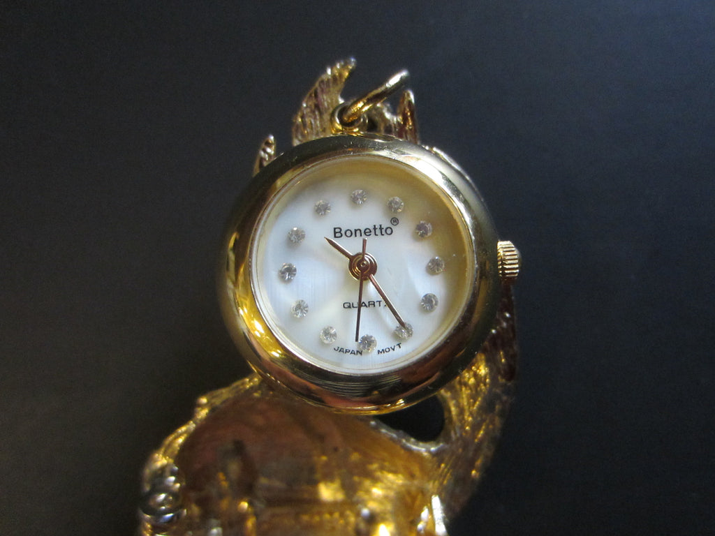 Bonetto watch brooch shop