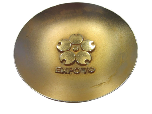 MMS Co 24 K Expo 70 Gold Plated Japan Cup Sport Memorabilia - Designer Unique Finds 