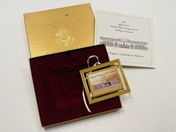 The Official 2002 United States Congressional Holiday Pictorial Ornament 